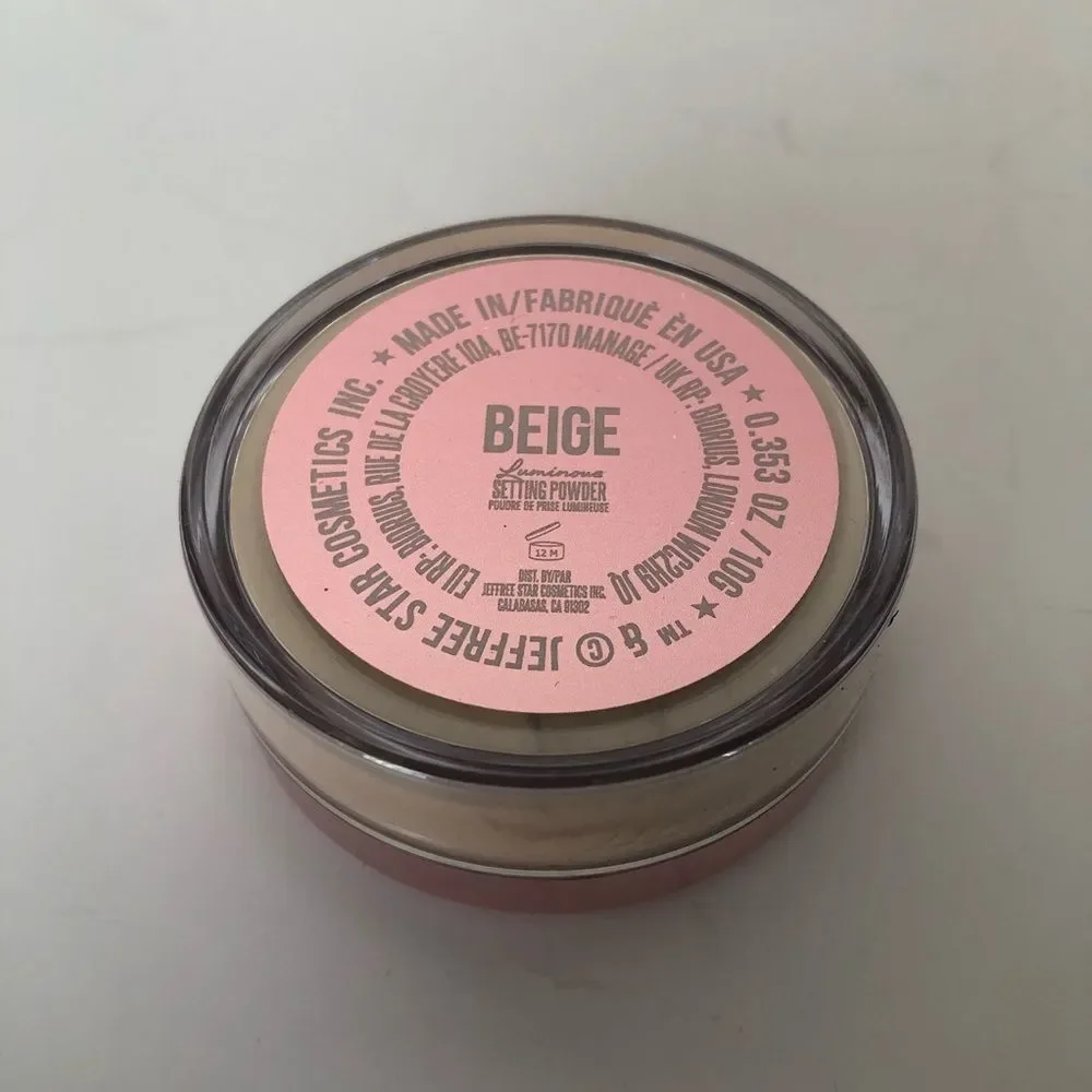 Jeffree Star Cosmetics Magic Star Luminous Setting Powder Beige NEW